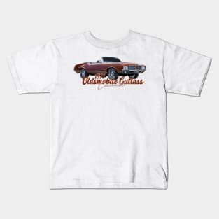 1971 Oldsmobile Cutlass Convertible Kids T-Shirt